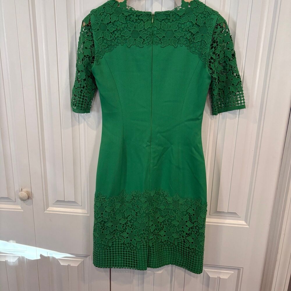 Antonio Melani Green Lace‎ Dress Size 0 - Picture 2 of 8